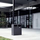 Bica Model 712 Affaldssortering 2x100 liter Sort antracit