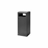 Bica Model 5078 Affaldsbeholder 100 liter Med askebæger Sort antracit