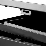 Bica Model 858 Affaldsbeholder 95 liter Indkast til fortroligt papir Antracit