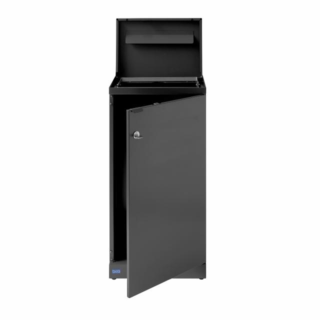 Bica Model 858 Affaldsbeholder 95 liter Indkast til fortroligt papir Antracit