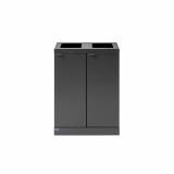 Bica Model 871 Affaldssortering 2x45 liter Åbne indkast Antracit