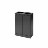 Bica Model 871 Affaldssortering 2x45 liter Åbne indkast Antracit