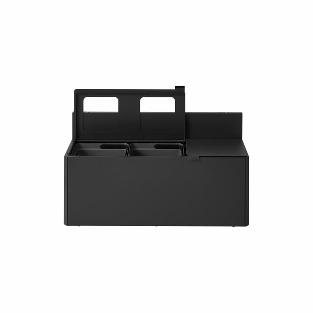 Bica Model 912 Affaldssortering 3x15 liter Løftelåg/væghængt Antracit 