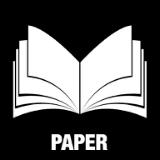 Piktogram Paper 15x15 cm Konturskåret Hvid 