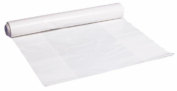 Plastikposer 60 liter LDPE, genanvendt Hvid